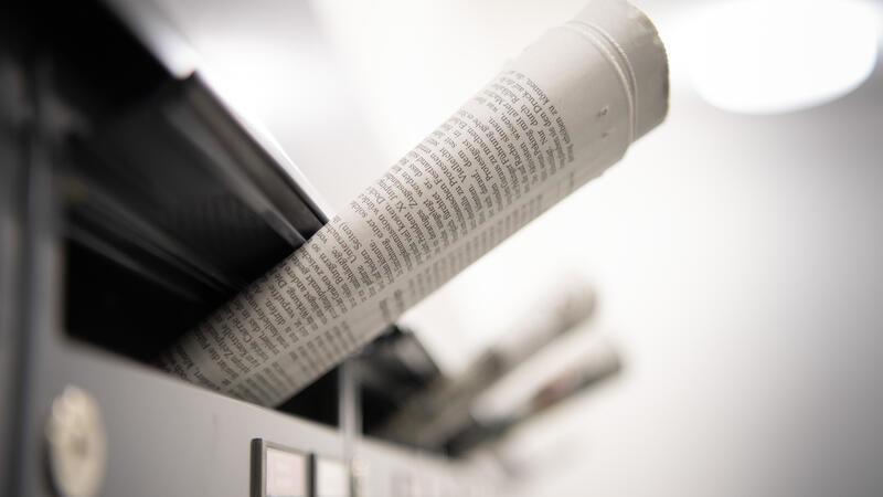 Großes Vertrauen in Zeitungen Eine Frage lautet auch: Wie wird sich die Zeitung durch KI verändern?