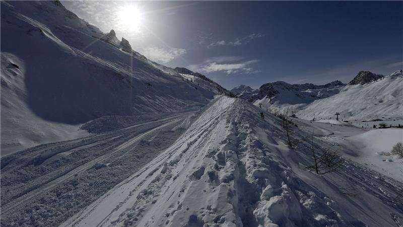 Eine Lawine hat in den französischen Alpen zwei Skifahrer in den Tod gerissen (Archivbild).