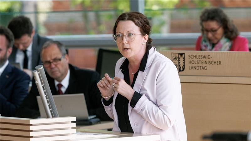 SSW: Landtag soll über Autobahn-Tempolimit beraten Eine Mehrheit der Deutschen spricht sich laut Sybilla Nitsch für ein Tempolimit aus. (Archivbild)