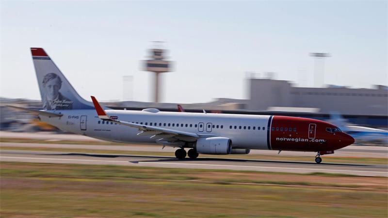Eine Norwegian-Maschine hebt aus Palma ab. (Illustration)