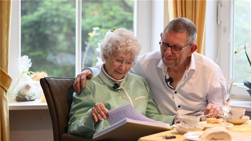 Eine Partnerschaftsbörse hat Ellen (80) und Johan (78) van Dijk zusammengebracht.