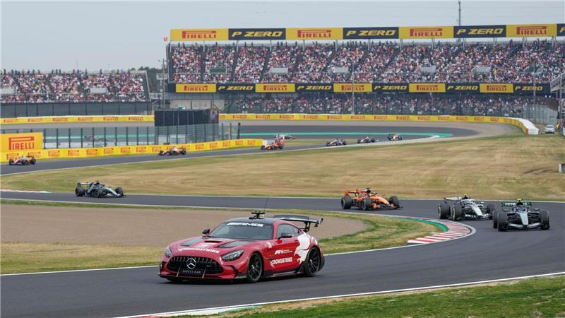 In die Fahrschule: Antonelli jüngster Formel-1-Spitzenreiter Eine Safety-Car-Phase entschied das Rennen in Suzuka.