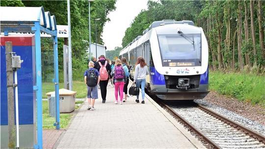 Eine Schranke wurde in Kutenholz aus der Halterung gerissen.