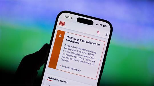 Eine Störung des Bahnfunksystems hatte drastische Folgen. 