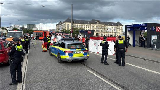 Eine Tatverdächtige ist festgenommen worden.