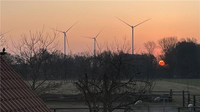 Geheimsache Windkraft im Kreis Stade: Das ist bislang bekannt Eine Windkraftanlage auf der Stader Geest.