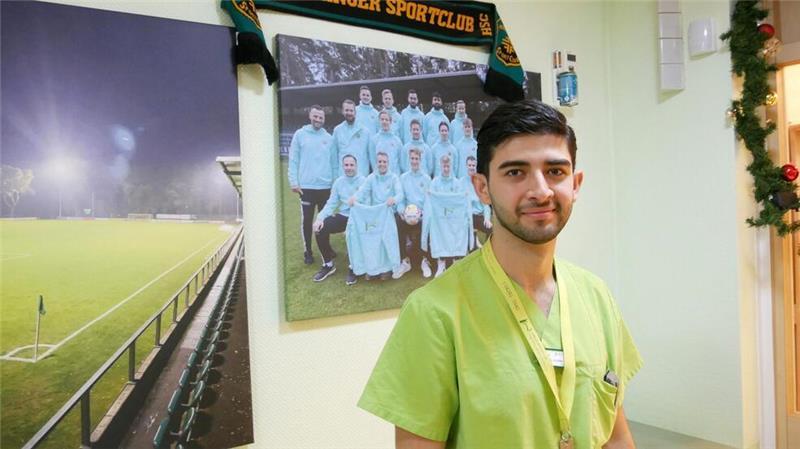 Eine Woche durfte er mit der Oberliga Mannschaft des Heeslinger SC trainieren. Darauf ist Diego Arenas stolz. Ansonsten kickt er in Tarmstedt, denn seine große Leidenschaft gehört dem Fußball.