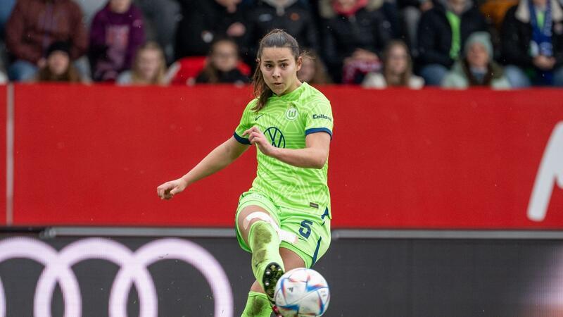 Transfer-Coup für FC Bayern: Oberdorf kommt aus Wolfsburg Eine der besten und populärsten deutschen Fußballerinnen: Lena Oberdorf.