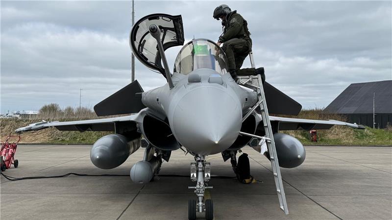 Neue Unterstützungszusagen für Nato-Einsatz „Eastern Sentry“ Eine französische Rafale war am ersten Einsatz von Eastern Sentry beteiligt. (Archivbild)