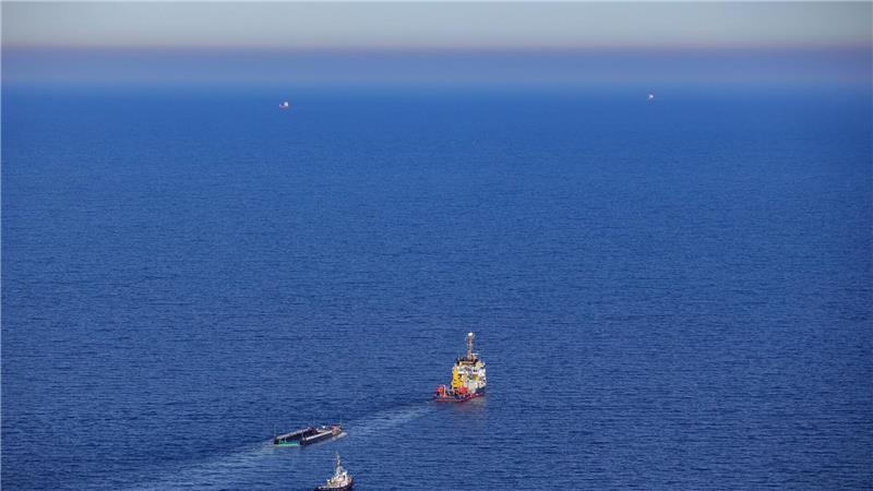 Toter Wal vor Anholt: Ist es der vermisste Ostsee-Buckelwal? Eine private Rettungsinitiative hatte den Buckelwal in einer Barge in Richtung Nordsee gebracht. (Archiv)