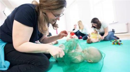 Einen geschützten Raum mit Wohlfühlatmosphäre möchte Claudia Frey Eltern mit besonderen Babys anbieten.