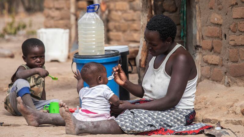 UN-Bericht: Rund 733 Millionen Menschen von Hunger betroffen Einer von elf Menschen, in Afrika gar einer von fünf, sind laut den neuen UN-Welternährungsbericht von Hunger betroffen. (Archivbild)