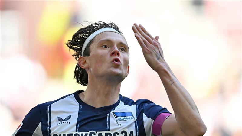 Einer von mehreren Hertha-Hoffnungsträgern: Fabian Reese. (Archivbild)