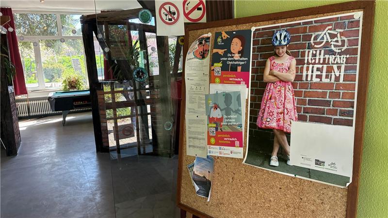 Droht dem Jugendzentrum in Steinkirchen das Aus? Eingangsbereich des Jugendzentrums in Steinkirchen.