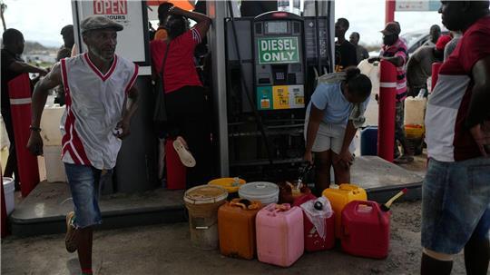 Einige Tankstellen auf Jamaika haben nur noch wenig Kraftstoff.