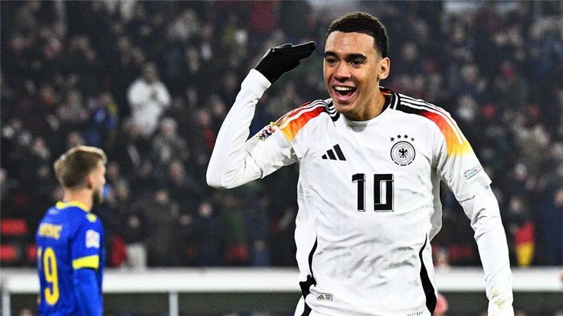 DFB-Team fertigt Bosnien-Herzegowina ab Einmal mehr überragte Jamal Musiala.