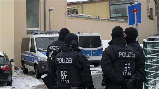 Einsatz in Wittenberg (Sachsen-Anhalt).