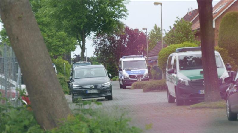Einsatzort Mehrfamilienhaus Am Hamfeld in Hemmoor-Warstade.