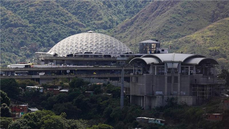 Venezuela kündigt Amnestie für Regimekritiker an „El Helicoide“: Im Hauptquartier des venezolanischen Geheimdienstes wurden Regierungsgegner inhaftiert. (Archivbild)