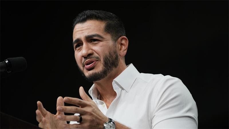 „Blaue Welle“ bei den Midterms? Die Probleme der Demokraten El-Sayed gehört zu den prominentesten Kandidaten im Midterms-Wahlkampf. (Archivbild)