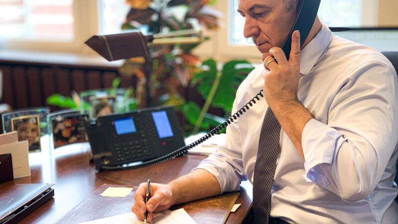 Elbe-Kliniken- und Oste-Med-Geschäftsführer Siegfried Ristau leitet ein Unternehmen mit insgesamt 4000 Beschäftigten.