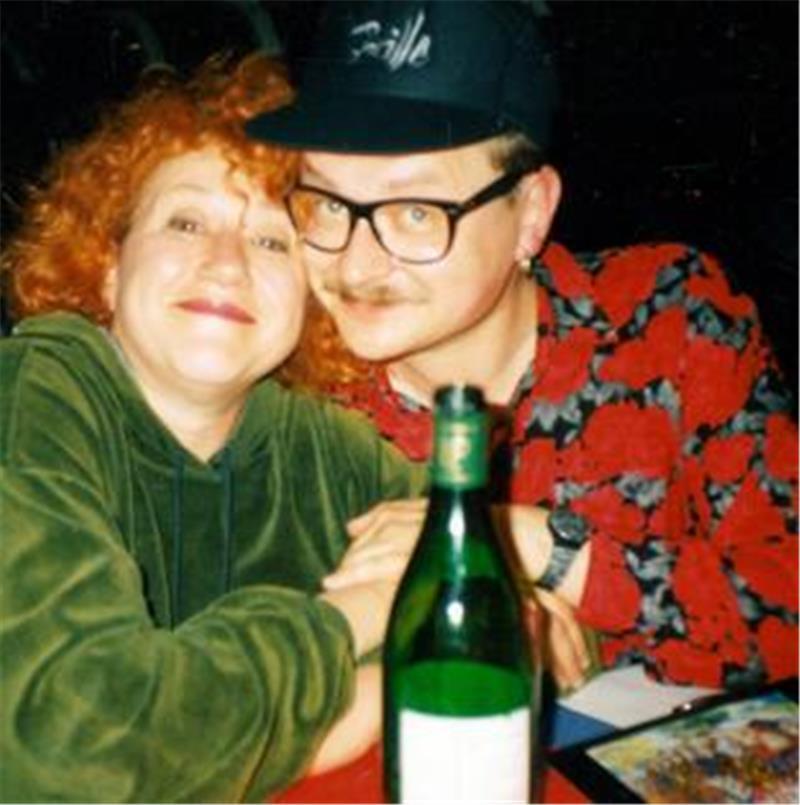 Elfi Küster und Heinz Rudolf Kunze 1991: Aus der beruflichen Verbindung wurde eine bis heute währende Freundschaft.