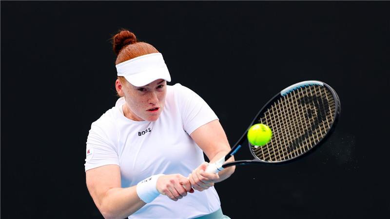 Ella Seidel gewann immerhin ihren ersten Satz überhaupt in Melbourne.