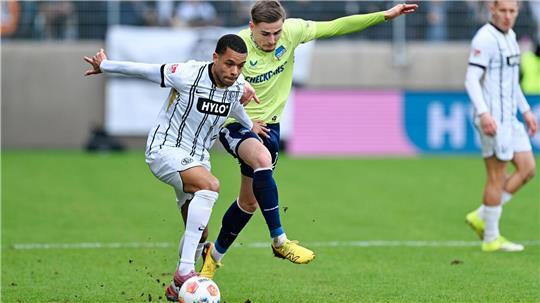 Elversberg verliert gegen Hertha.