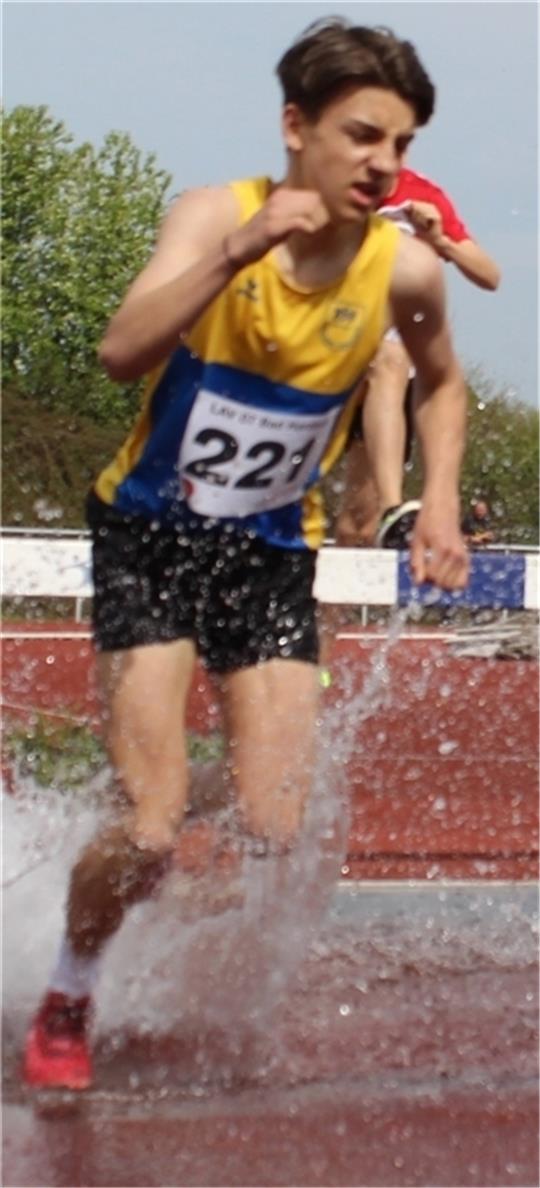 Emil Keppler konnte bei den Wassergraben immer wieder aufholen. Foto: Verein/nomo