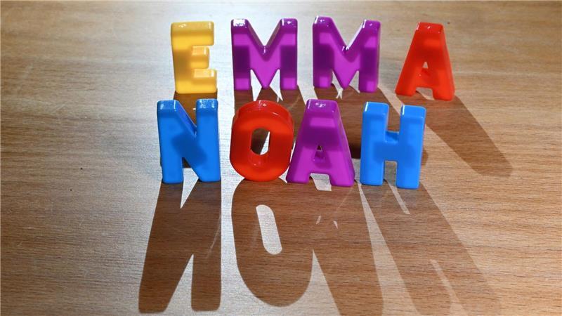 Emma und Noah sind im Norden die beliebtesten Vornamen