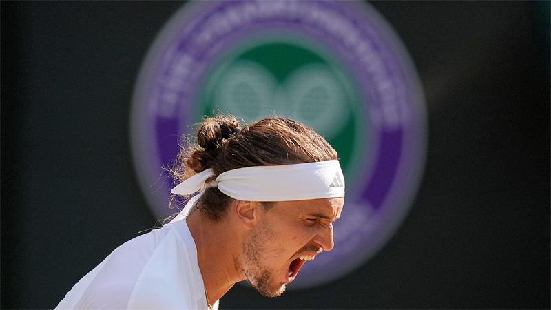 Emotional feierte Alexander Zverev im Viertelfinale gegen Taylor Fritz wichtige Punktgewinne.