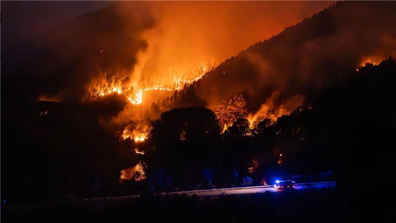 Ende August wüteten Waldbrände in Spanien. (Archivbild)