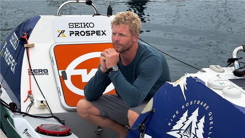 Auf dem SUP über den Atlantik: Deutscher bricht Solo-Tour ab Ende einer Reise: Michael Walther auf seinem Board.