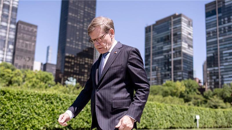 Endspurt in New York - Außenminister Wadephul auf Stimmenfang vor der Wahl in den UN-Sicherheitsrat.