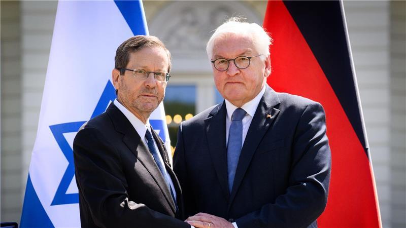 Deutsch-israelisches Jubiläum im Schatten des Gaza-Krieges Enge Freunde- die Präsidenten Israels und Deutschlands in Berlin