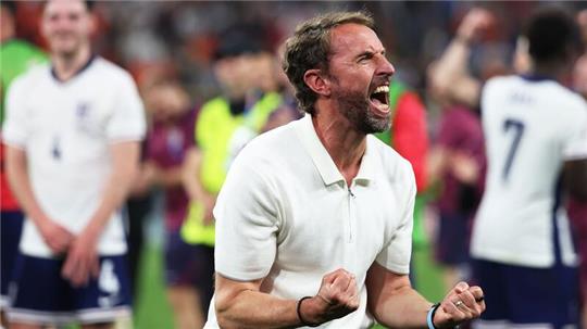 Englands Cheftrainer Gareth Southgate musste zuletzt viel Kritik einstecken - nun steht er mit den Three Lions im EM-Finale.
