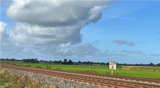 Entlang der Bahngleise zwischen Hammah und Himmelpforten ist ein 200 Meter breiter Streifen für die Nutzung von Sonnenenergie vorgesehen.