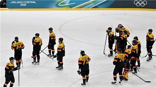 Enttäuschung für das deutsche Eishockey-Team gegen Lettland