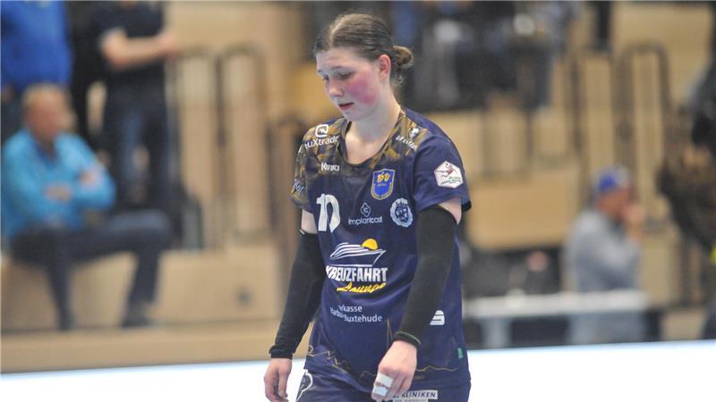Enttäuschung nach Spielende: Der BSV um Anika Hampel musste sich am Samstag knapp geschlagen geben.