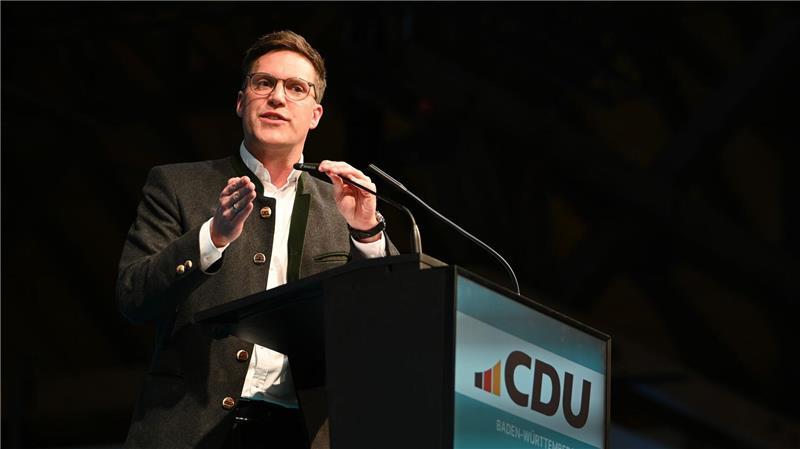 Hagel ist CDU-Spitzenkandidat für Landtagswahl Er hat den ganzen Landesverband hinter sich: Manuel Hagel.