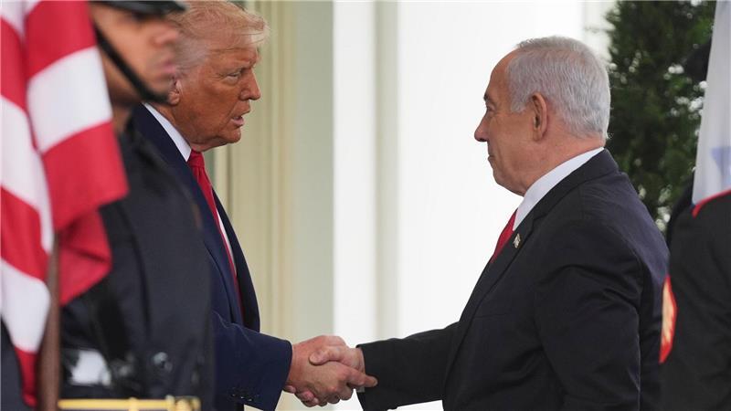 Er kam schon das zweite Mal seit Trumps Amtsantritt im Januar: Israels Ministerpräsident Netanjahu. 