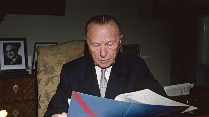 Er war der älteste Kanzler der Bundesrepublik: Konrad Adenauer. (Archivbild)