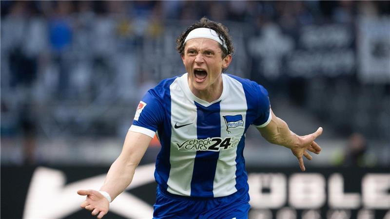 Er war wieder einer der Antreiber der Hertha. 