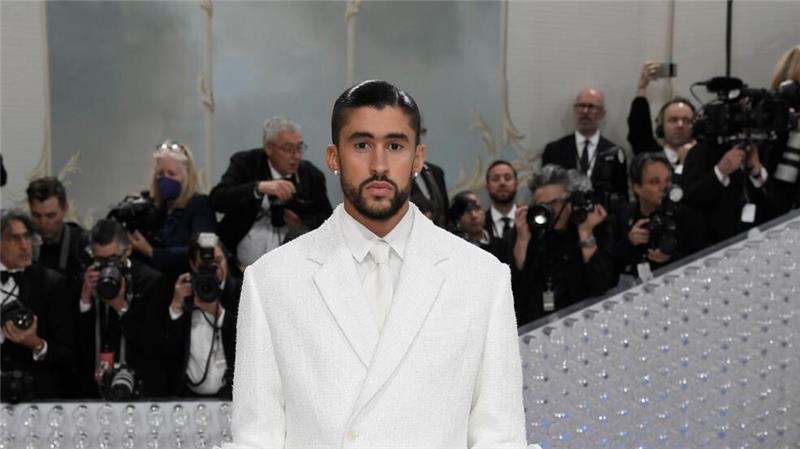 Phänomen Bad Bunny: Vom Supermarkthelfer zum Superstar Er wolle sich nicht über seine Heterosexualität definieren lassen, sagt Bad Bunny. (Archivbild)