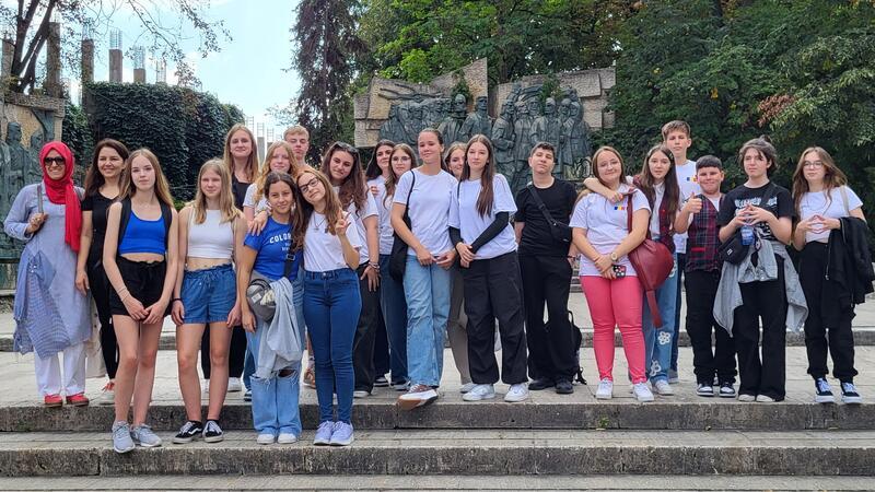 Erasmus-Plus-Treffen in Rumänien.
