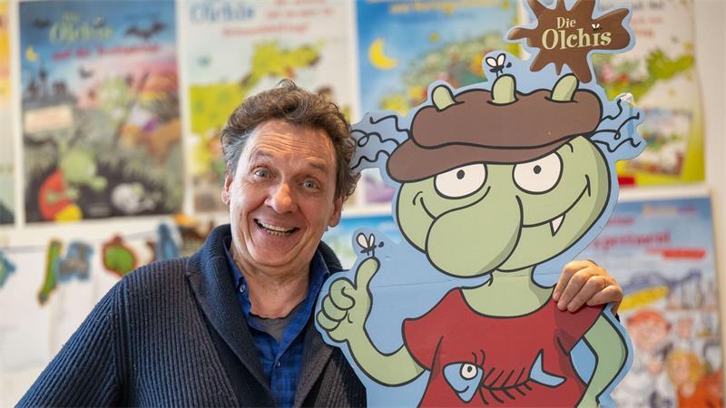 Erhard Dietl ist Autor der Olchi-Bücher. (Archivbild)