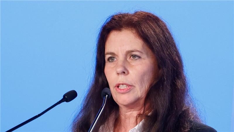 Erhebt schwere Vorwürfe – und steht selbst im Fokus eines Parteiverfahrens: AfD-Europaabgeordnete Arndt. (Archivbild)