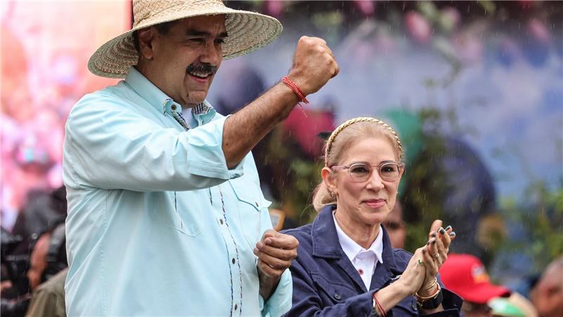 Erhöhter US-Druck auf die Familie von Maduro und Ehefrau Cilia Flores. (Archivbild) 
