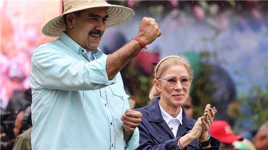 Erhöhter US-Druck auf die Familie von Maduro und Ehefrau Cilia Flores. (Archivbild) 