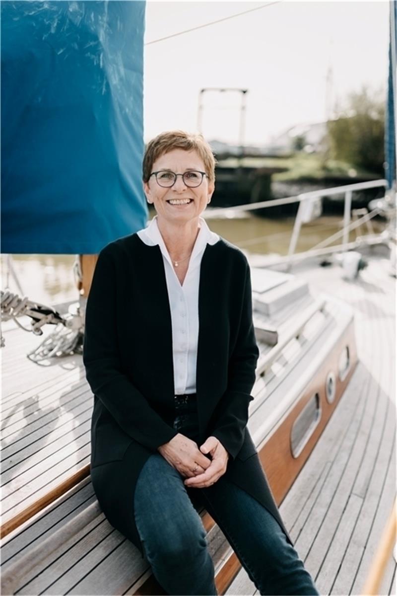 Erika Hatecke will Bürgermeisterin von Nordkehdingen werden.